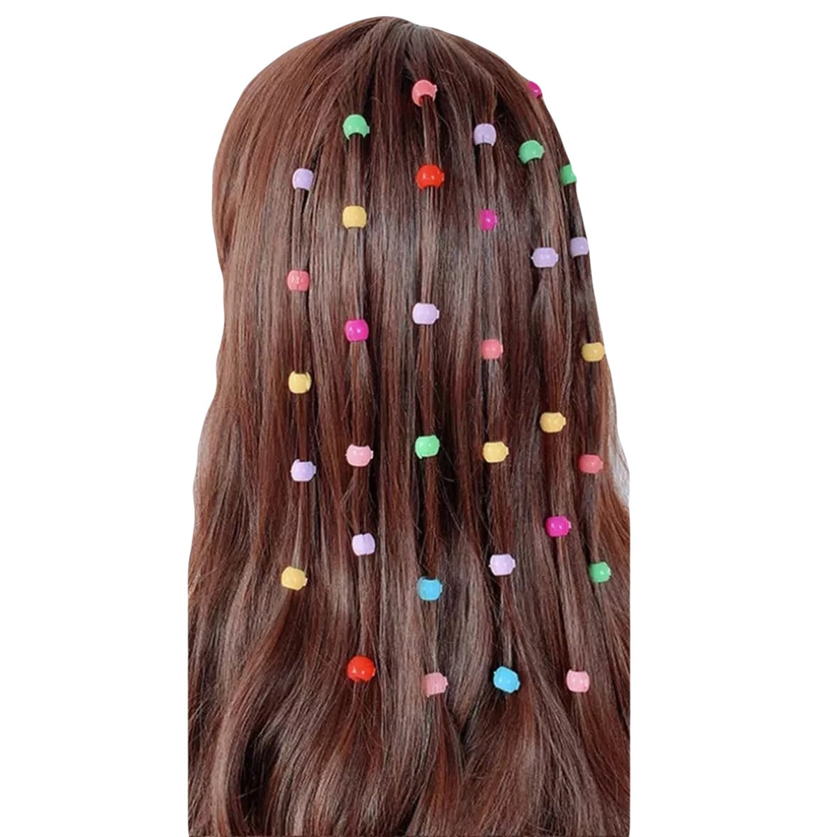 30 PCS Baby Girls Hairpins �Cute Candy Color Mini Hair Clips &amp; Hair Braids Beads Set (Random Color)