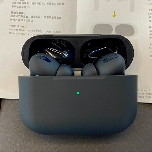 Black Pro 2 TWS Wireless Earbuds �Bluetooth 5.1, Touch Control, Noise Cancelling, with Charging Case With Dori With Cable | Airpods