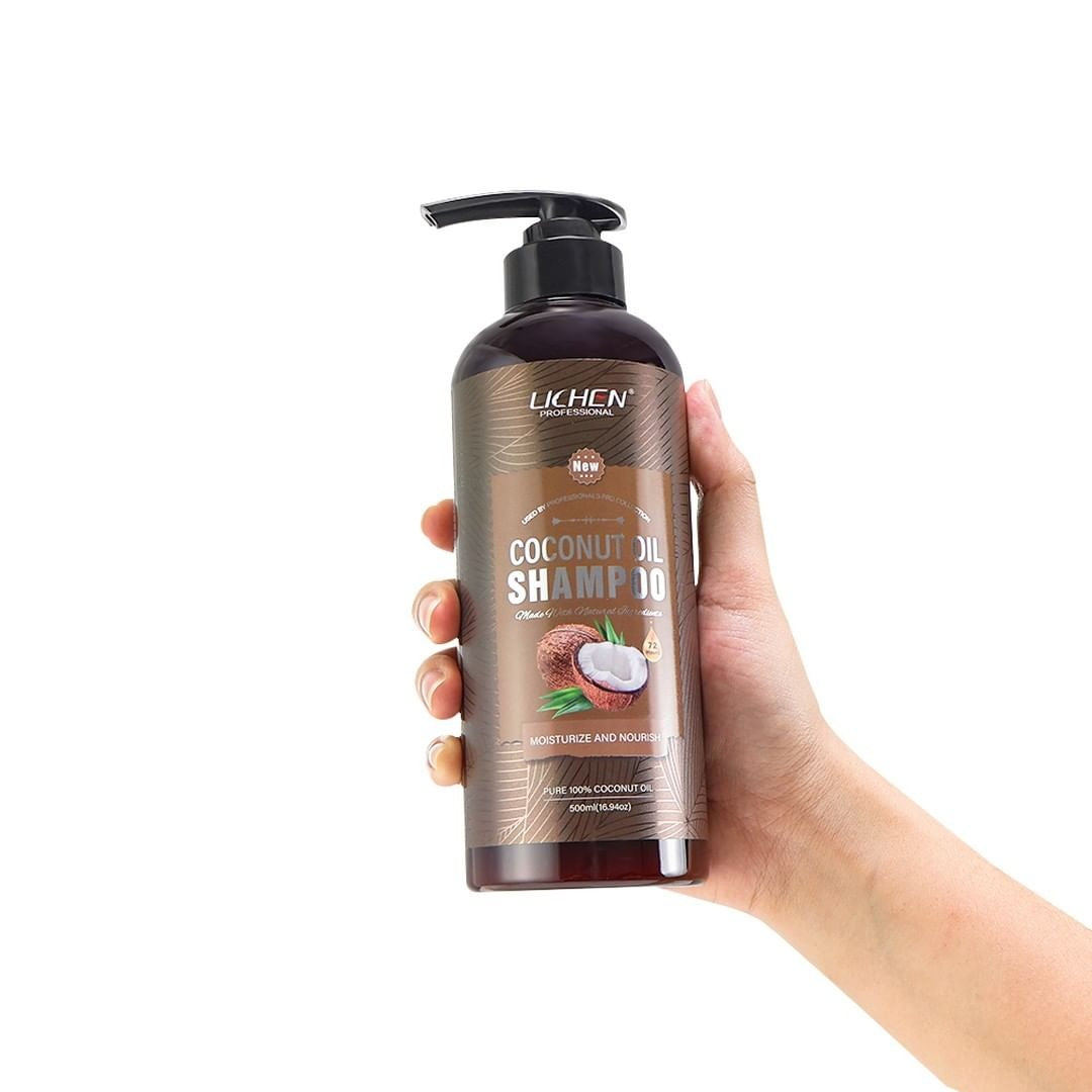 Lichen Hair Shampoo - Lichen Coconut Oil Shampoo, Sulfate Free, Paraben Free, Silicone Free, Color Safe, and Vegan Hair Shampoo - 500 ml ?
