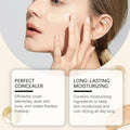 Kashees Eventone High Coverage Foundation �Full Coverage Matte Creamy Foundation for Flawless Skin �Lightweight, Long-Lasting (24H) Makeup Base for All Skin Types �Bridal, Party &amp; Daily Wear - 20ml - Ivory