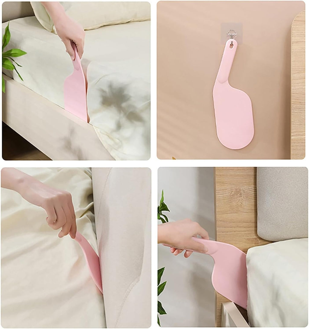 Bed Sheet Tucker �Easy Bed-Making Tool for Neat, Wrinkle-Free Sheets ( Random color )