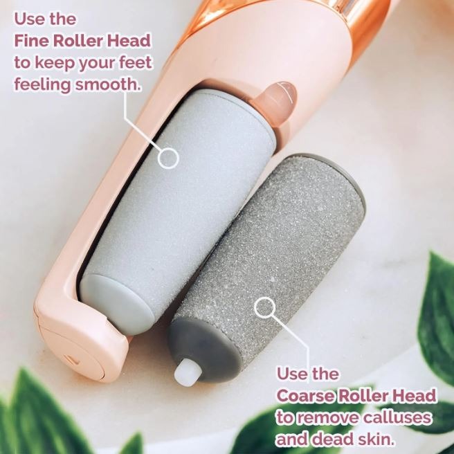 Rechargeable Electric Pedi Foot Filer �Effective Callus Remover for Soft, Smooth Feet