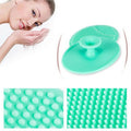 Soft Silicone Face Cleansing Brush Pad �Gentle Facial Washing &amp; Exfoliating Massage Tool for Deep Pore Cleansing | Blackhead Removal &amp; Skin Care | Soft Silicone Face Massager - (Random Colors)