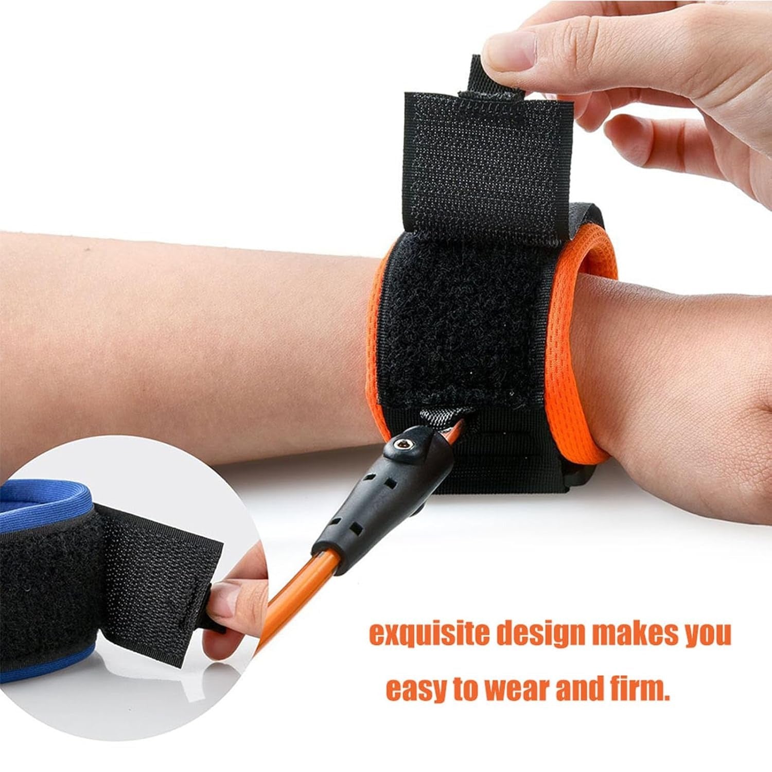Baby Anti-Lost Wrist Strap Safety Harness for Toddlers &amp; Kids �Adjustable Hand Link with 360? Rotation