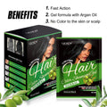 Hair Color Gel �Long-Lasting Natural Hair Dye with Smooth Coverage &amp; Shine 250 ml - Black