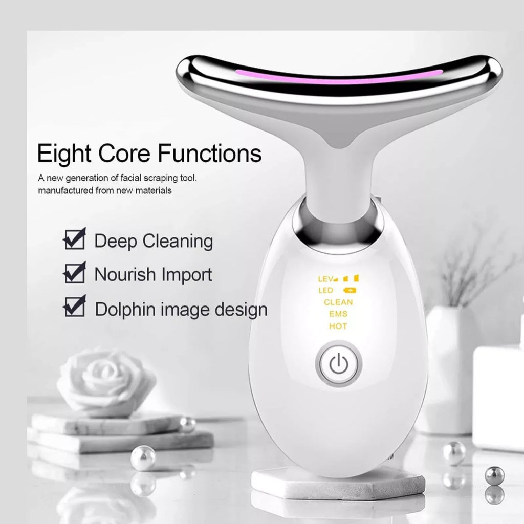 ES-1081 Massager Intense Pulsed Light Wrinkles Reducing Instrument - ESX - Anti Ageing &amp; Reduces Puffiness | Face Massager For Fine Line &amp; Wrinkles - Random Color