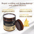 Keratin Hair Mask | Deep Repair Hair Treatment | Smooth, Soft & Frizz Control for Dry & Damaged Hair - 500ml