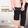 ( Pair ) Unisex Women Men? Cashmere Wool Knee Brace Pads | Winter Warm Thermal Knee Warmers Velvet Knee Protector (random color)