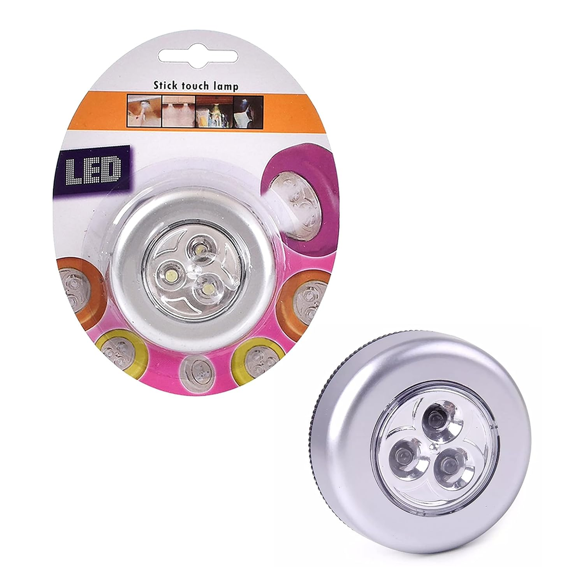 1 PC LED Touch Light Battery Powered – photo 3
