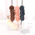 Premium Exfoliating Loofah Sponge �Long Handle Shower Pouf for Body &amp; Back Scrubbing (Random Color))