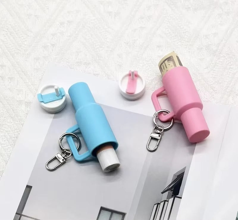 Colorful Mini Stanley Tumbler Key chain �Cute Miniature Tumbler Charm for Handbags, Backpacks &amp; Car Keys �Portable Stanley Cup Key chain Accessory -Random color | Key Chain | Stanley Key chain