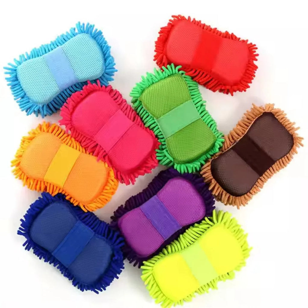 Microfiber Sponge Pad with Grip Handle – photo 1