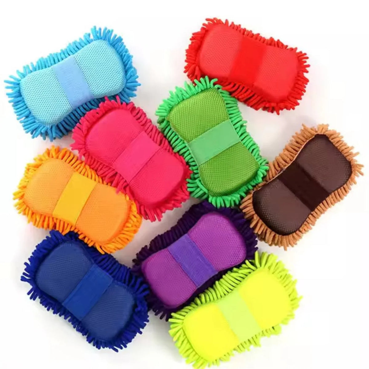 Microfiber Sponge Pad with Grip Handle – photo 1