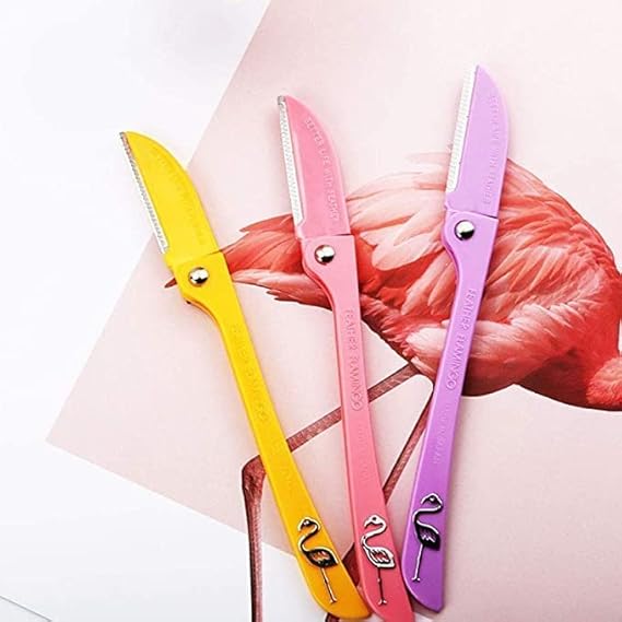 Pack Of 3- Feather Flamingo Facial Razor – photo 2