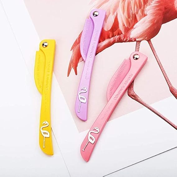 Pack Of 3- Feather Flamingo Facial Razor – photo 1