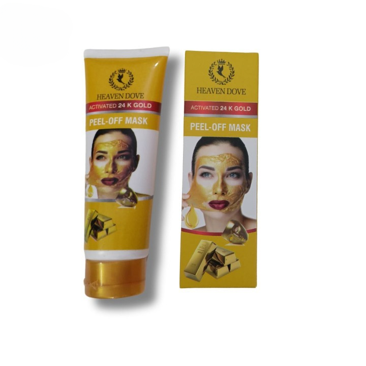 Heaven Original Dove 24K Gold Peel Off Mask �Luxurious Anti-Aging &amp; Deep Cleansing Skincare - 100 ml