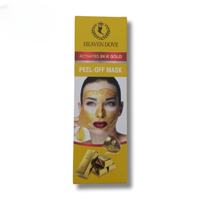 Heaven Original Dove 24K Gold Peel Off Mask �Luxurious Anti-Aging &amp; Deep Cleansing Skincare - 100 ml