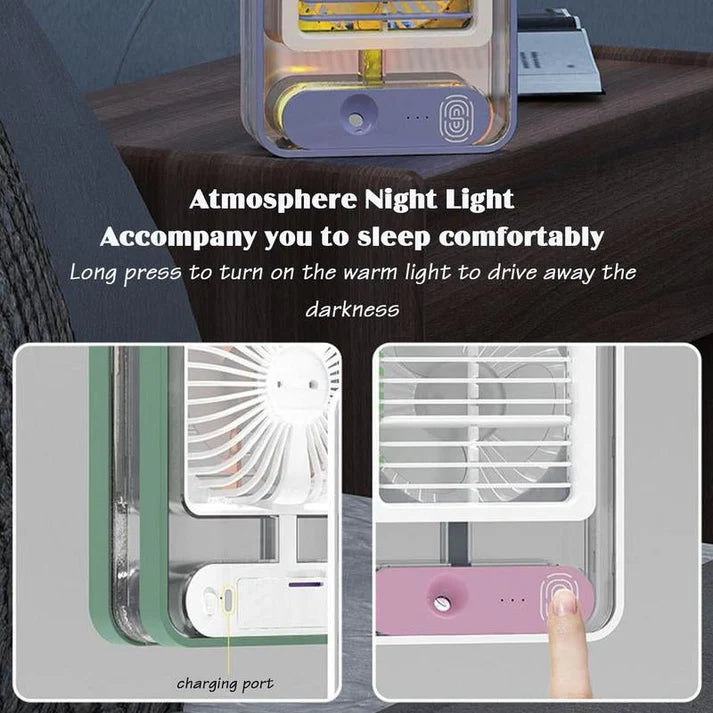 Portable Desktop Air Conditioner USB Mini Air – photo 5