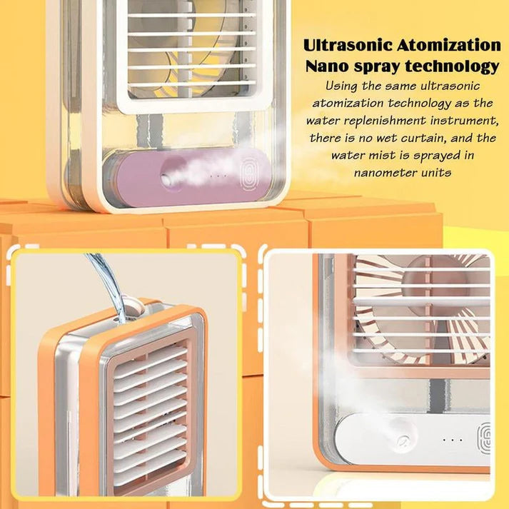 Portable Desktop Air Conditioner USB Mini Air – photo 4