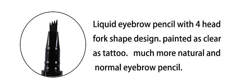 MISS ROSE Liquid Waterproof Eyebrow Pen – photo 2