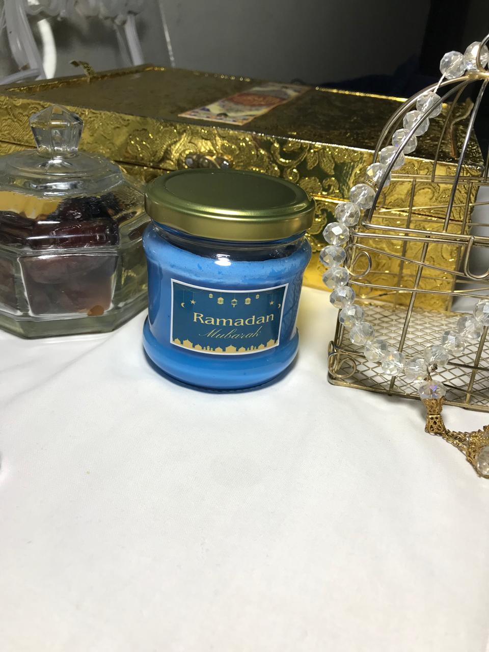 Ramadan Candle - Soul Soothing Aroma �Handmade Milky &amp; Fresh Soy Wax Candle - 100 gram