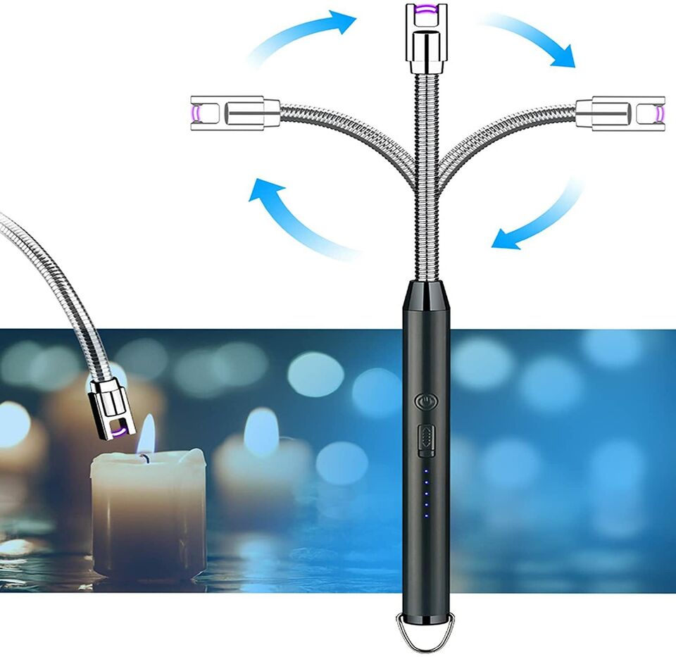 Arc Lighter With Usb Charging,flameless Windproof,led Battery – photo 2