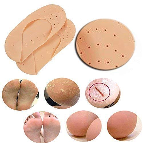 1 Pair unisex silicone gel socks moisturizing – photo 3