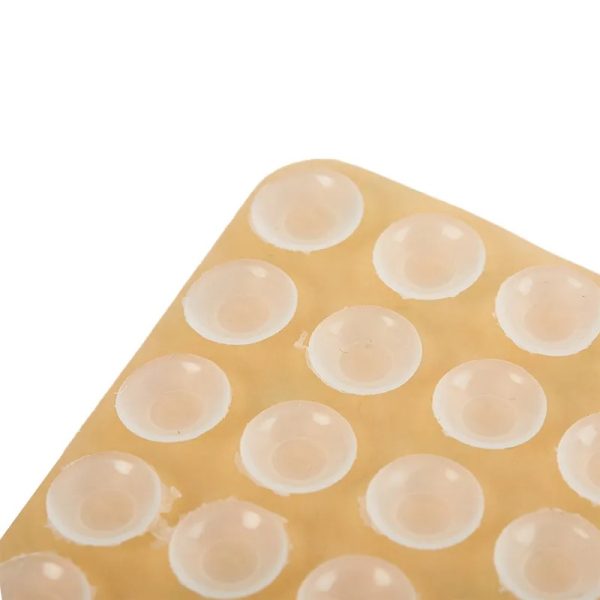 Square Double Side Suction Cups Cell Phone Holder Universal Bubble Gripper Silicone Pad (random Colour)