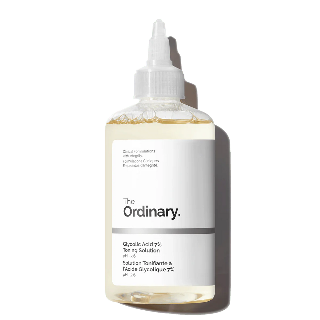 The Ordinary Glycolic Acid 7% Toning Solution �Exfoliating Face Toner for Radiant Skin, Removes Dead Skin Cells, Brightens &amp; Smoothens, 240ml