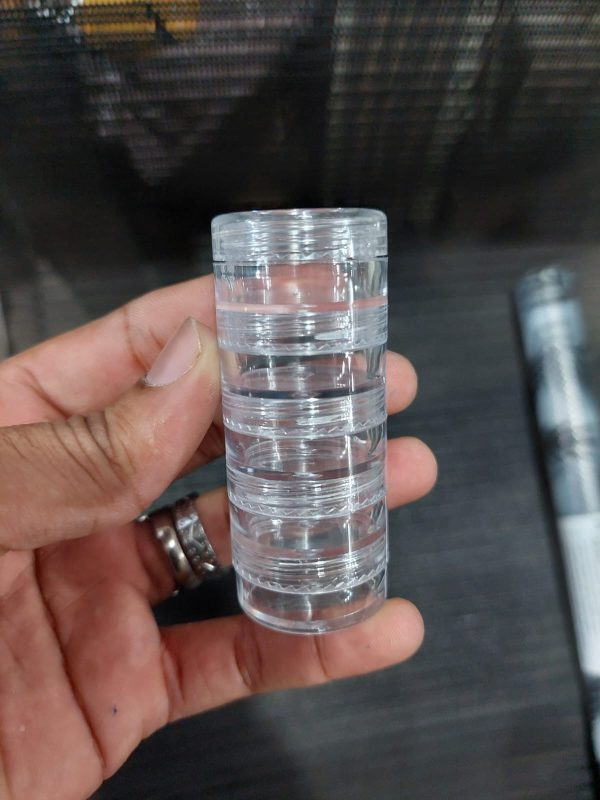 Transparent Co Joined Round Jewelry Makeup Storage – photo 4