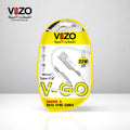 Vizo V-Go 22W Fast Charging Type-C Data Cable | Best Quality Type Fast Charging Cable | 22W Fast Charging Cable | Charging Pin - Charging Lead For Mobile Phone