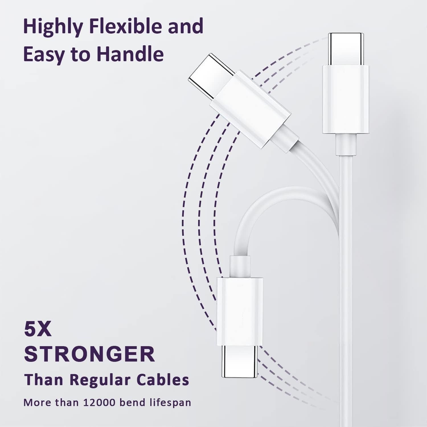 V5A Type-C Cable | Fast Data Cable Safety | Fast Charging Data Cable